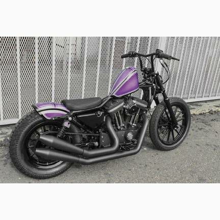 Burly Brand Brat Seats Diamond ソロシート '96-'03 XL-02