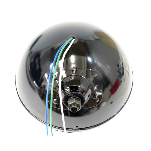 ハイドラグライドスタイル ヘッドライト 7インチ ブラック-02