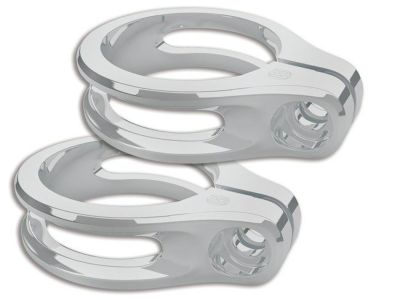 0207-2012-CH:ローランドサンズ・デザイン(RSD)ターンシグナル 41mm フロントマウント クローム