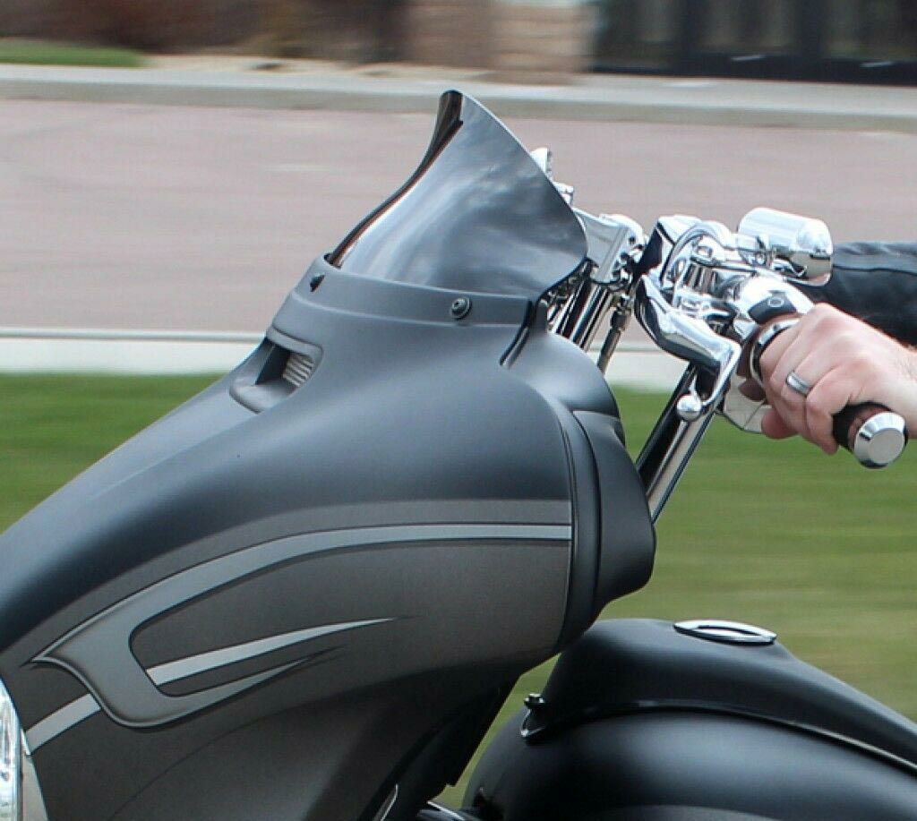 クロックワークス FLAREウインドシールド 5インチ ダークスモーク-02