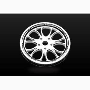 PM(パフォーマンスマシン) プーリー 70T X 1-1/8インチ Heathen クローム  '00-'05FXST-01