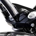 LA Choppers ライザー プルバックエクステンション　１インチ　ブラック