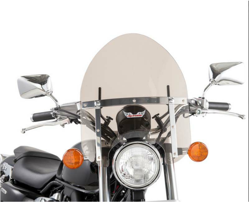 Slip Streamer ミニポリスウインドシールド(スモーク) |ハーレーパーツ