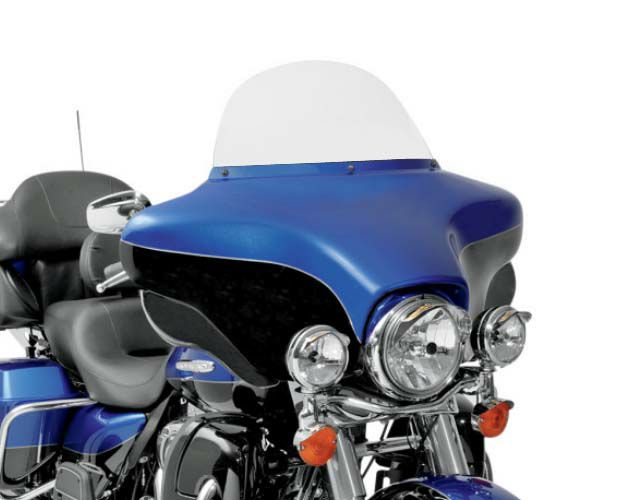 FLHX/FLHT リプレイスメント ウインドシールド　クリアー　9インチ-01