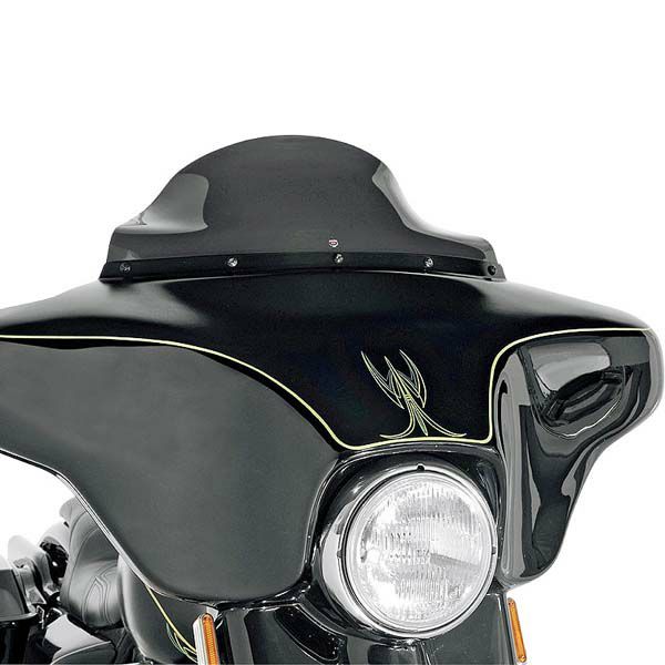 KLOCK Werks　6.5インチ　FLAREウインドシールド　ブラック 86～95 FLHT/FLHX-01