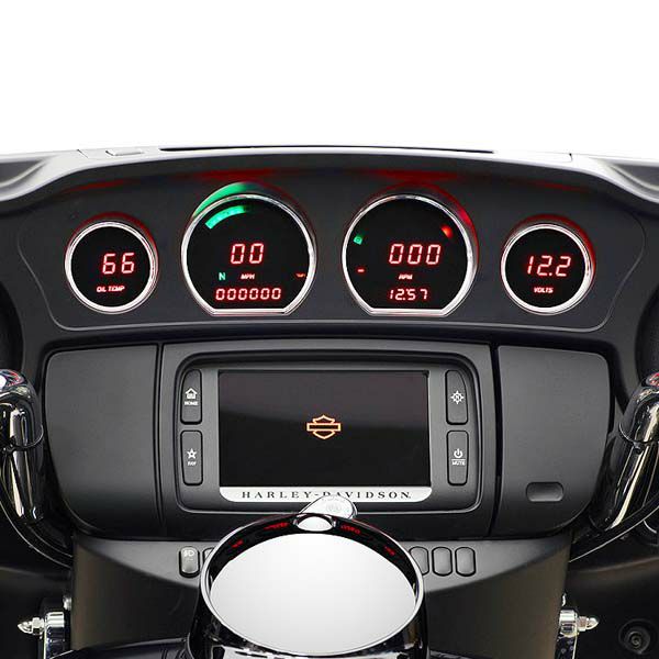 DAKOTA MCL 3014 デジタルメーター 4ゲージ レッド-01