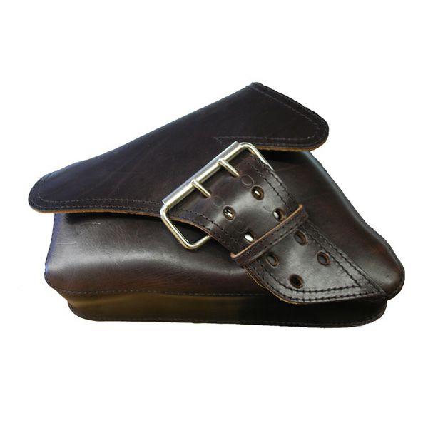 La Rosa Design スポーツスター・シングルベルト・スイングアームバッグ（本革）　チョコレート-01