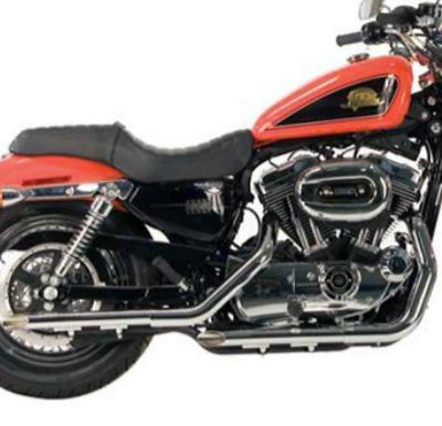 PAUGHCO 1.75インチ・ドラッグパイプ　スラッシュカット スポーツスター2004～2013