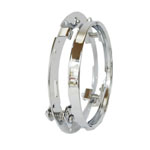 DNA LEDヘッドライト・リングアダプタ　ツーリング、ＦＬナセル、FLD用 クローム-01