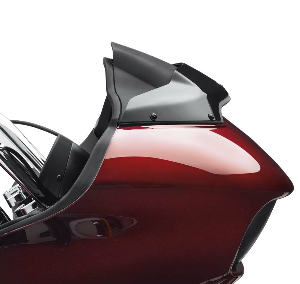 ロードグライド・ロープロファイルウインドシールド　ブラック-01