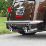 RIVCO ハーレー、トライク用クローム・リアバンパー