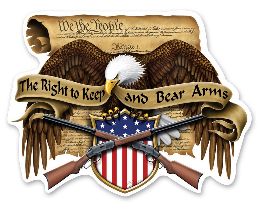 デカール RIGHT TO BEAR ARMS-02