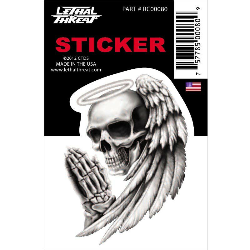 デカール ANGEL SKULL MINI-01