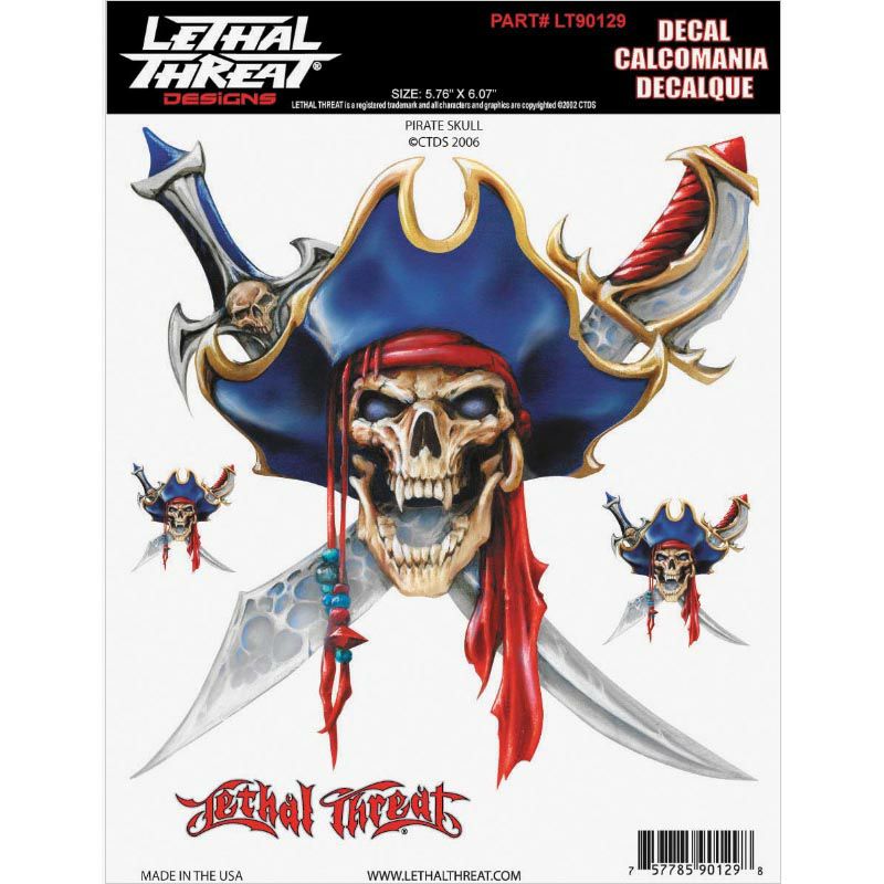 デカール PIRATE SKULL-01