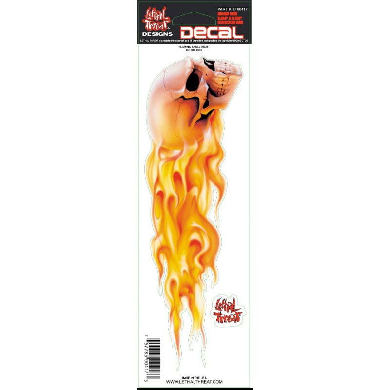 デカール FLAME SKULL RIGHT-01