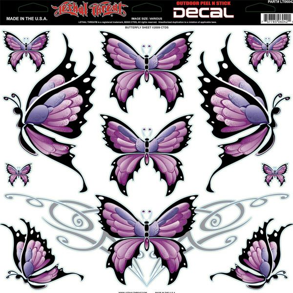 デカール BUTTERFLY SHEET LG-01