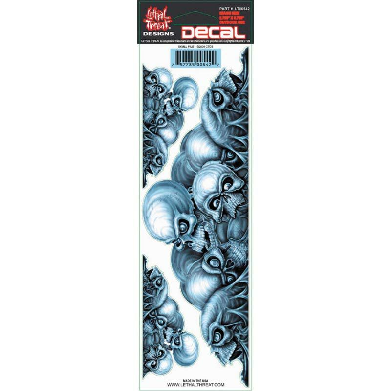 デカール SKULL PILE-01