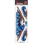765741:デカール FEATHERED USA EAGLE