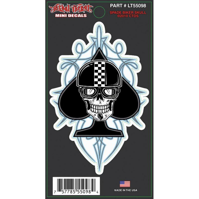 デカール SPADE SPIKER SKULL-01