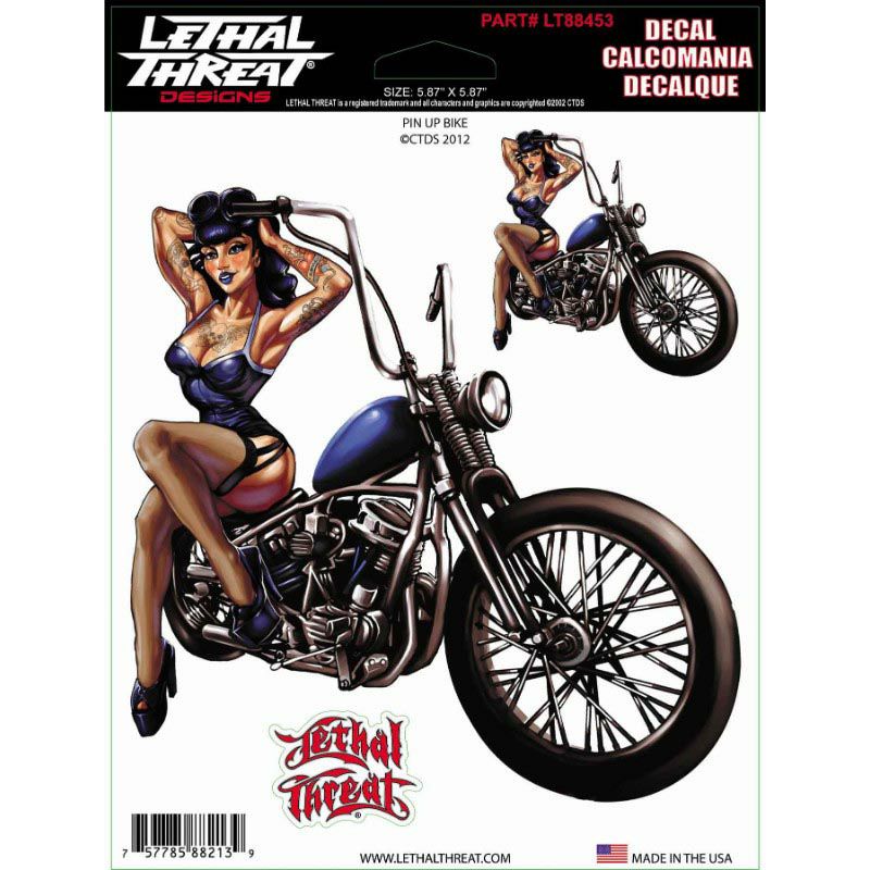 デカール PINUP BIKE-01