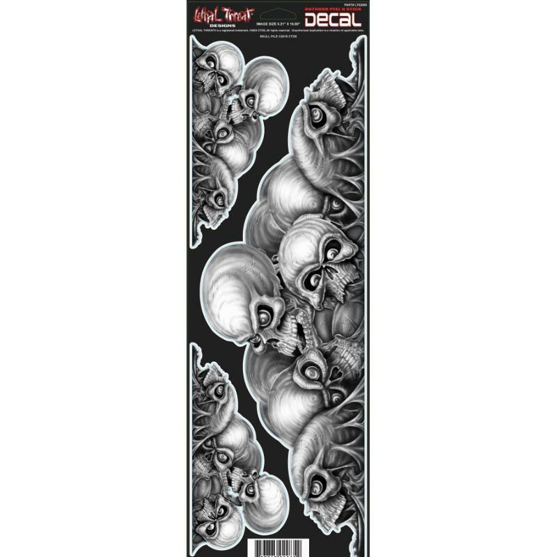 デカール SKULL PILE-01