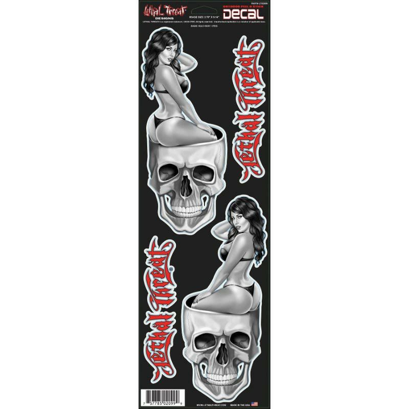 デカール BABE SKULL-01