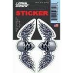 765825:デカール WINGED SKULL