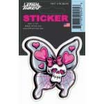 765840:デカール SKULL BUTTERFLY