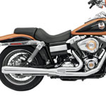 バッサーニ(Bassani) 2-in-1マフラー ロング 2006～2017ダイナ用  クローム