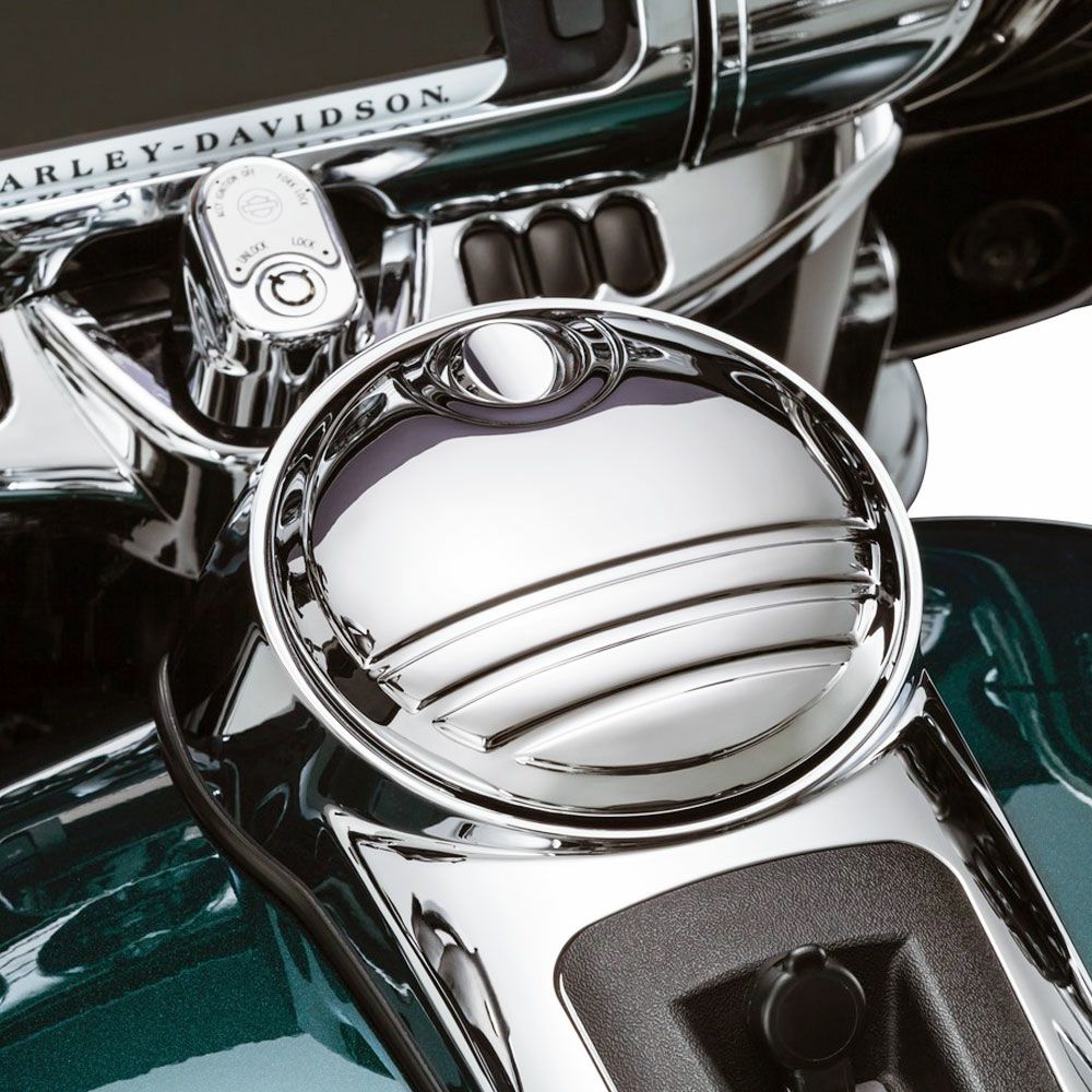 Tri-Line ハーレー、フュエルタンク・コンソールドア Kuryakyn 