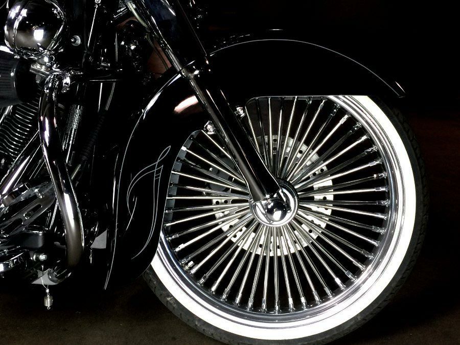 DNA Mammoth スポークホイール　21x2.15 フロント クローム-03