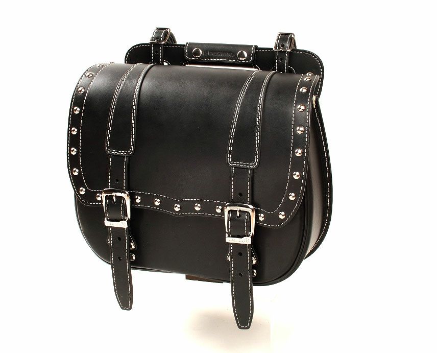 デグナー レザーサドルバッグ ブラック-02