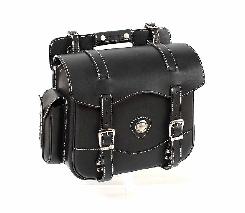 デグナー レザーサドルバッグ ブラック-02