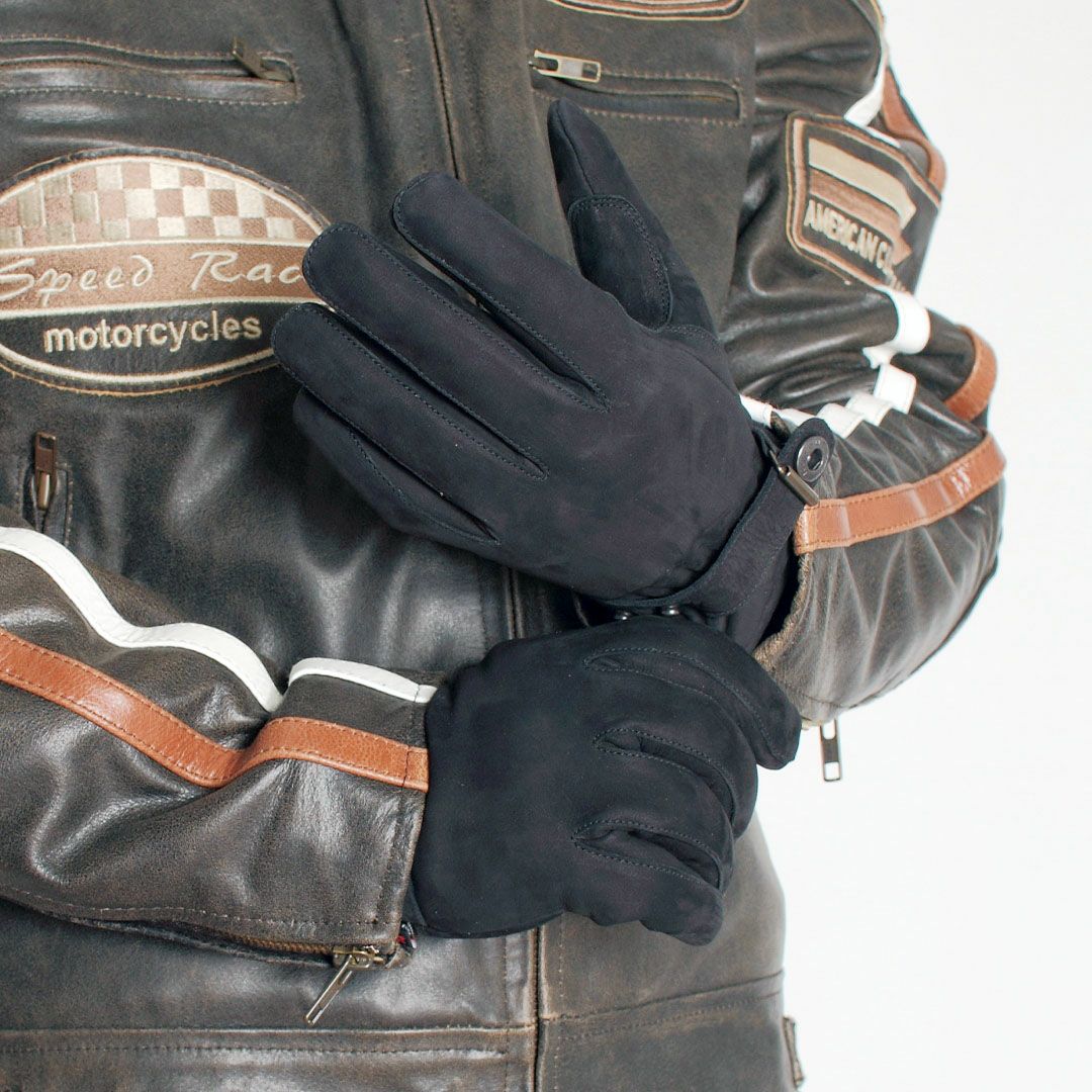 ELEGANT LADY レディース ウインター レザーグローブ ブラック By City