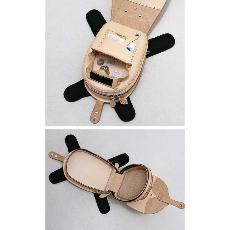 デグナー 本革タンクバッグ　タン-02