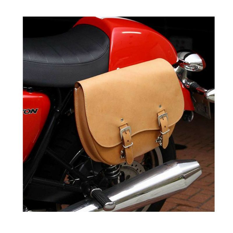 デグナー　サドルバッグ　タン　4L-02