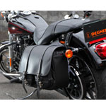 デグナー　ナイロンサドルバッグ　ブラック　左側20L　右側12L