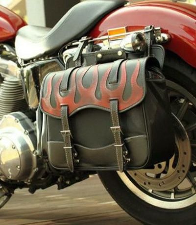 デグナー　ナイロンサドルバッグ ヴィンテージファイア　12L