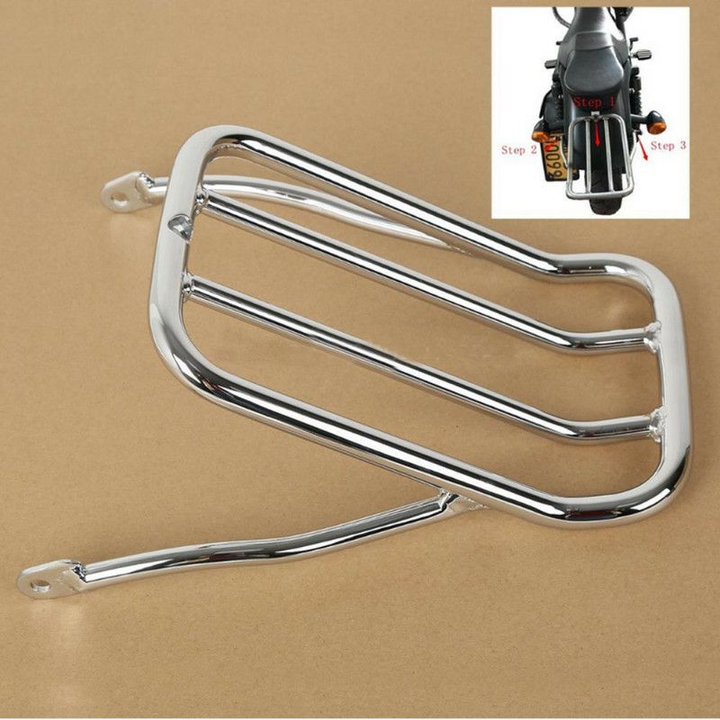 フェンダーラゲッジラック クローム　883N、1200N、1200X、1200V-01