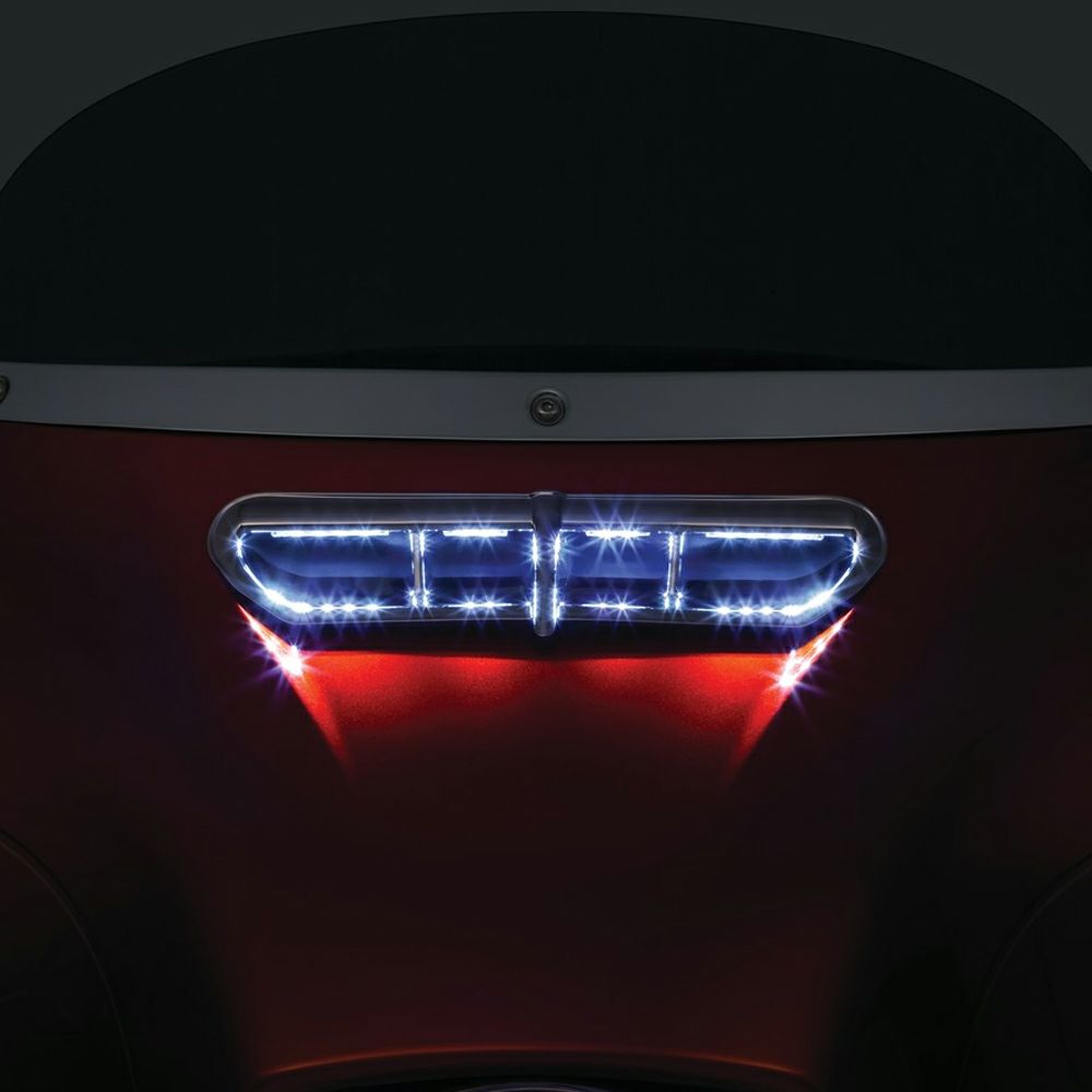 クリアキン　L.E.D　フロントフェアリングベントアクセント　クローム-03