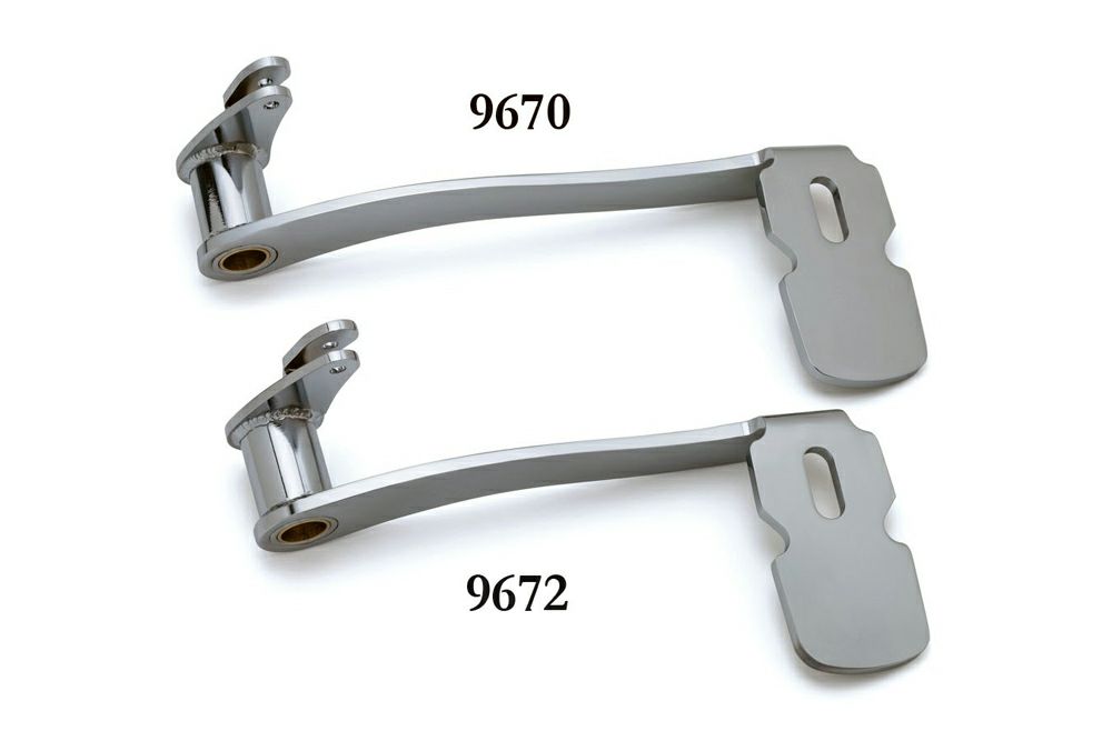 クリアキン　エクステンドブレーキペダル クローム　ロワーファエアリング無し用-02