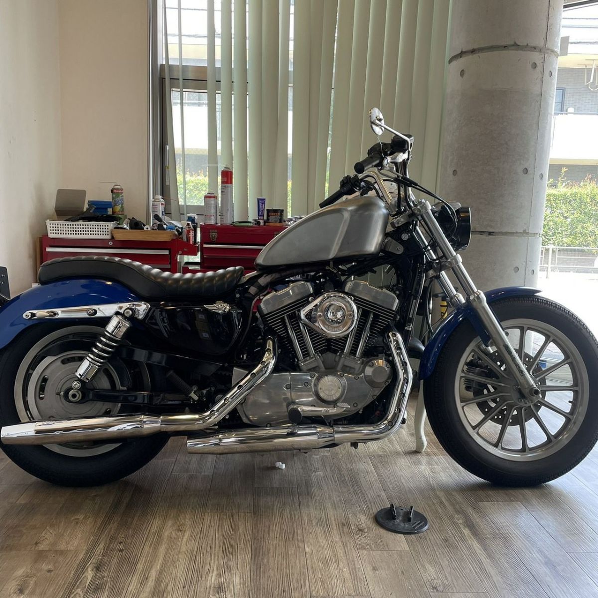 Sportster レガシーGASタンク  EFI車用-07