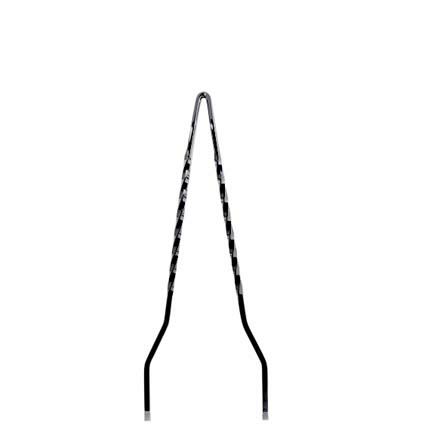 CYCLE VISION シーシーバースティック ツイスト ブラック 18インチ高 11インチ幅-01