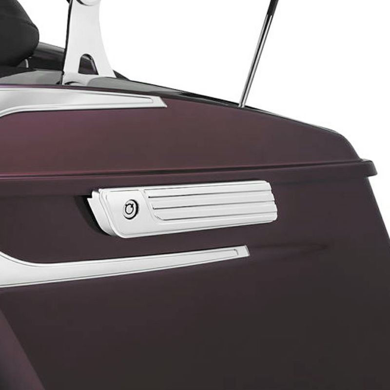 クリアキン TRI-LINE サドルバッグ ヒンジカバー　クローム-01