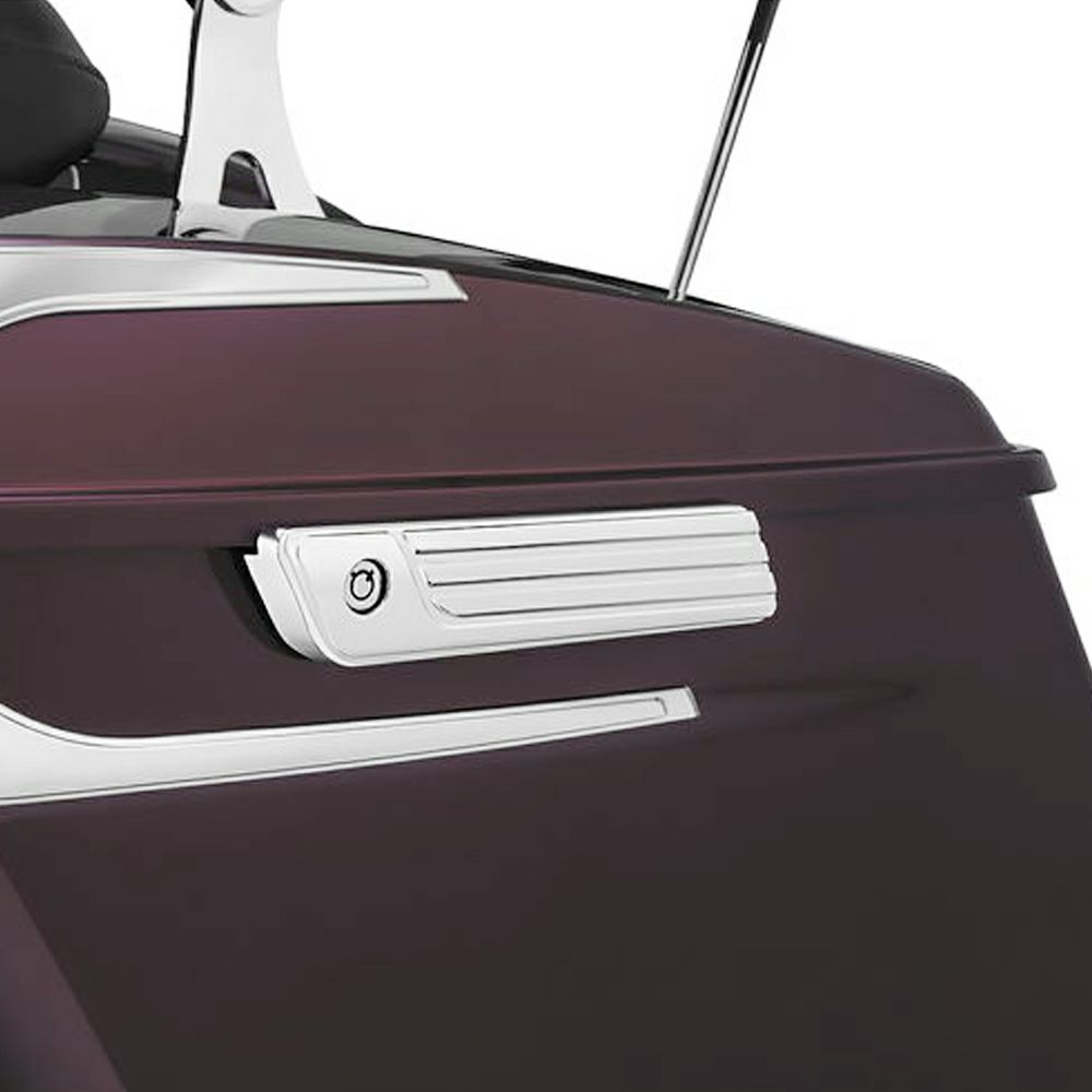 クリアキン TRI-LINE サドルバッグ ヒンジカバー　クローム-01