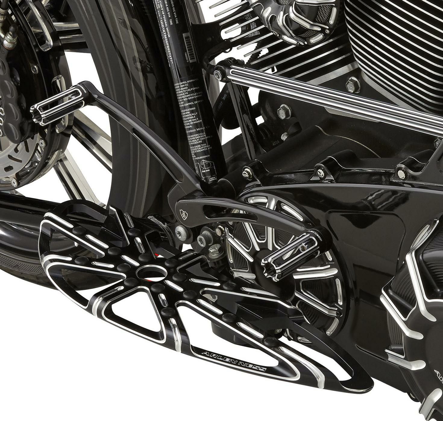 ハーレー ツーリング ステップボード アレンネス風Arlen Ness 