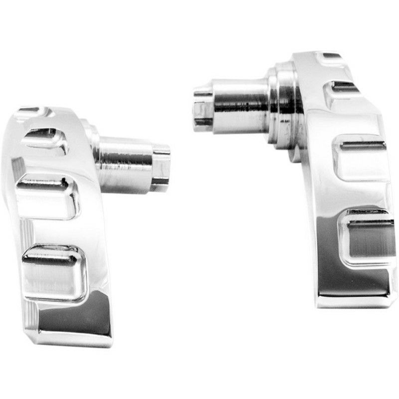 LA Choppers フュージョン サドルバッグ ラッチレバー クローム-02