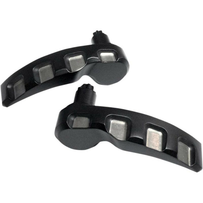 LA Choppers フュージョン サドルバッグ ラッチレバー コントラスト-01