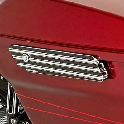 アレンネス 10Gauge Saddlebag ラッチ・カバー ブラック