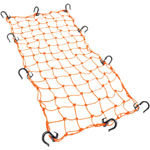 POWERTYE アジャスタブル カーゴネット 38x76cm　オレンジ